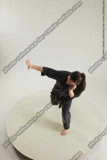 Ronda Kimono Fighting Pose